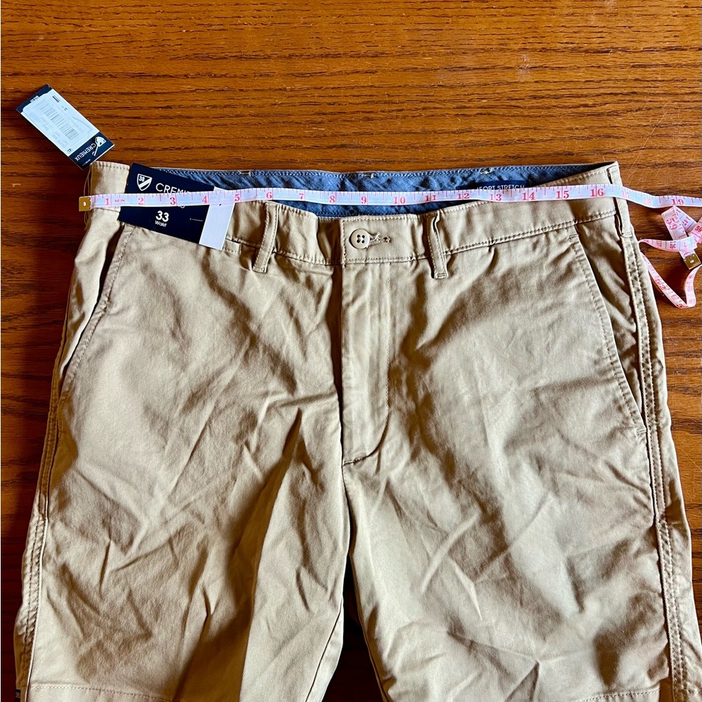 Daniel Cremieux Men's Flat Front Khaki Shorts size 33 - Picture 2 of 4